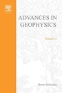 Cover: Advances in Geophysics - Academic Press