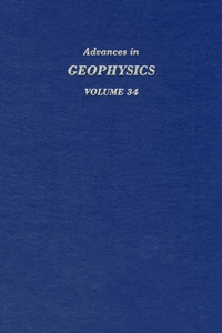 Enlarge image Cover: Advances in Geophysics - Academic Press