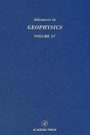 Cover: Advances in Geophysics - Academic Press