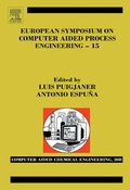 Cover: European Symposium on Computer and Process Engineering - 15. Computer Aided Chemical Engineering, Volume 20b. - Elsevier