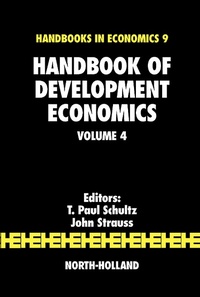 Enlarge image Cover: Handbook of Development Economics - Elsevier