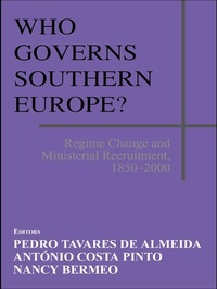 Enlarge image Cover: Who Governs Southern Europe? - Routledge