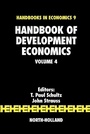 Cover: Handbook of Development Economics - North-Holland