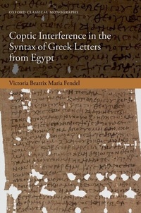 Abbildung von: Coptic Interference in the Syntax of Greek Letters from Egypt - OUP eBook