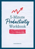 Cover: 5-Minute Productivity Workbook - Chartwell Books