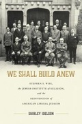 Cover: We Shall Build Anew - University of Alabama Press