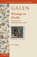 Cover: Galen: Writings on Health - Cambridge University Press