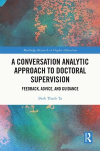 Abbildung von: A Conversation Analytic Approach to Doctoral Supervision - Routledge