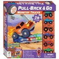 Cover: Pull-back-and-go Kit Monster Trucks - Hinkler Books