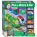 Cover: Pull Back & Go: Trains - Hinkler Books