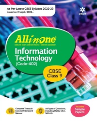 Abbildung von: Cbse All in One Information Technology Class 9 2022-23 (as Per Latest Cbse Syllabus Issued on 21 April 2022) - Arihant Publications India Limited