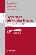 Cover: Cooperative Information Systems - Springer