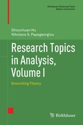Cover: Research Topics in Analysis, Volume I - Birkh&auml;user
