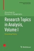 Cover: Research Topics in Analysis, Volume I - Birkh&auml;user