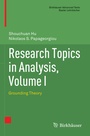 Cover: Research Topics in Analysis, Volume I - Birkhäuser