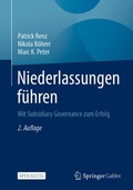 Cover: Niederlassungen f&uuml;hren - Springer Gabler