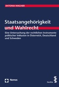 Cover: Staatsangeh&ouml;rigkeit und Wahlrecht - Nomos