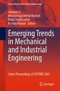 Cover: Emerging Trends in Mechanical and Industrial Engineering - Springer