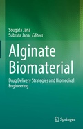 Cover: Alginate Biomaterial - Springer