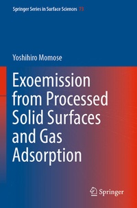 Abbildung von: Exoemission from Processed Solid Surfaces and Gas Adsorption - Springer