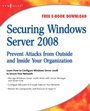 Cover: Securing Windows Server 2008 - Syngress