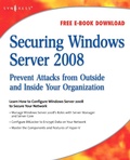 Cover: Securing Windows Server 2008 - Syngress