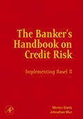 Cover: The Banker's Handbook on Credit Risk - Academic Press