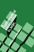 Cover: A Mathematical Introduction to Logic - Academic Press