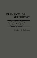 Cover: Elements of Set Theory - Academic Press
