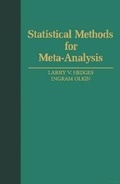 Cover: Statistical Methods for Meta-Analysis - Academic Press