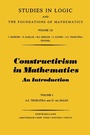 Cover: Constructivism in Mathematics, Vol 1 - Elsevier