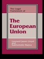 Cover: The Legal Framework of the European Union - Routledge