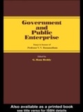 Cover: Government and Public Enterprise - Routledge
