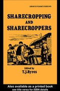 Cover: Sharecropping and Sharecroppers - Routledge