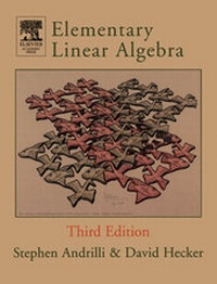 Abbildung von: Elementary Linear Algebra - Academic Press
