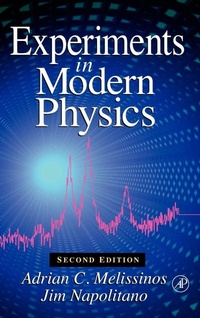 Enlarge image Cover: Experiments in Modern Physics - Academic Press