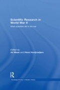 Cover: Scientific Research In World War II - Routledge