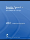 Cover: Scientific Research In World War II - Routledge