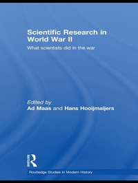 Enlarge image Cover: Scientific Research In World War II - Routledge