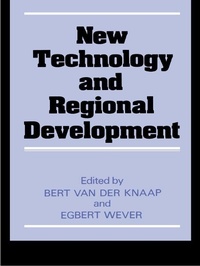 Enlarge image Cover: New Technology and Regional Development - Routledge