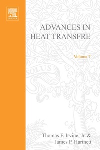 Enlarge image Cover: Advances in Heat Transfer - Academic Press