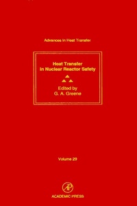 Enlarge image Cover: Advances in Heat Transfer - Academic Press
