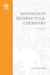 Enlarge image Cover: Advances in Heterocyclic Chemistry - Academic Press