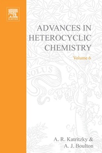 Enlarge image Cover: Advances in Heterocyclic Chemistry - Academic Press