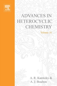 Enlarge image Cover: Advances in Heterocyclic Chemistry - Academic Press
