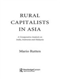 Cover: Rural Capitalists in Asia - Routledge