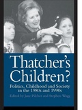 Cover: Thatcher's Children? - Routledge