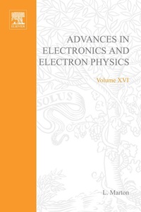 Enlarge image Cover: Advances in Electronics and Electron Physics - Academic Press