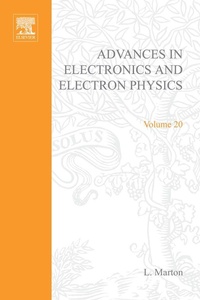 Enlarge image Cover: Advances in Electronics and Electron Physics - Academic Press