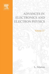 Enlarge image Cover: Advances in Electronics and Electron Physics - Academic Press